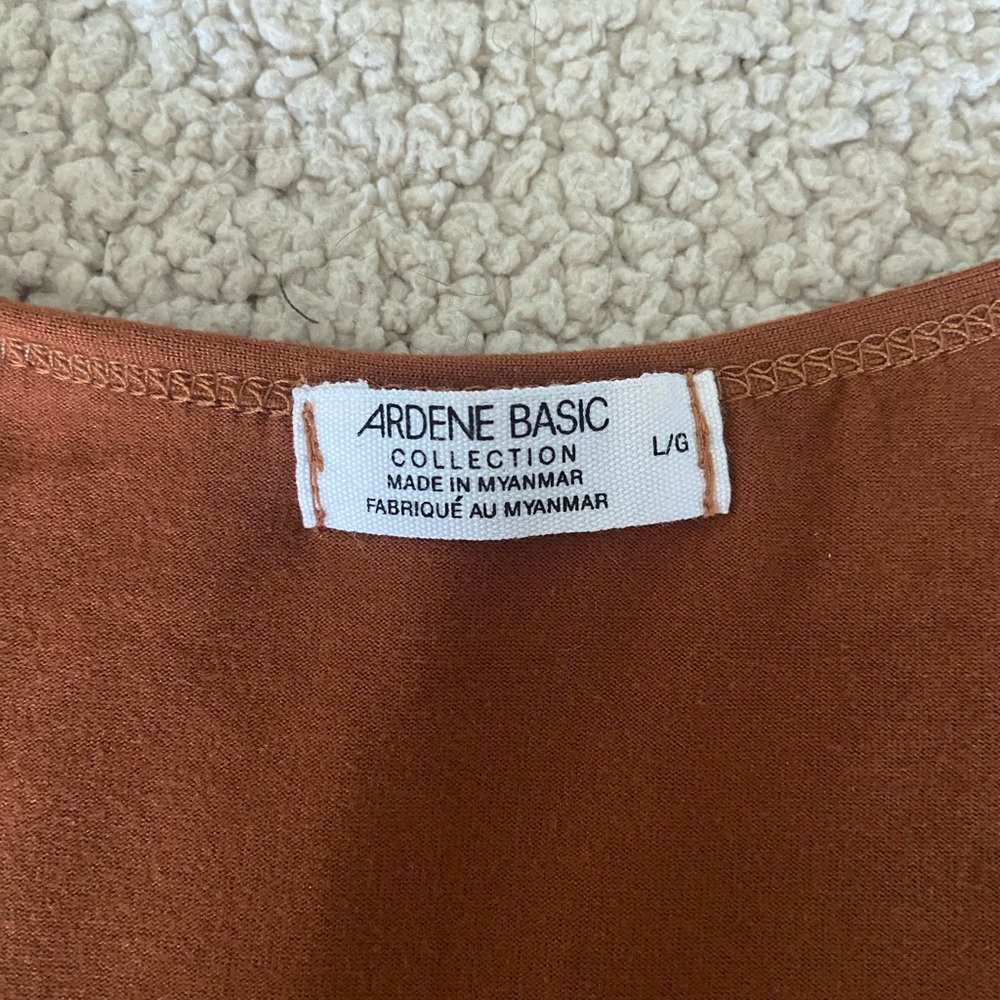 🔸 Ardene 🔸 basic brown tank top - Picture 3 of 5